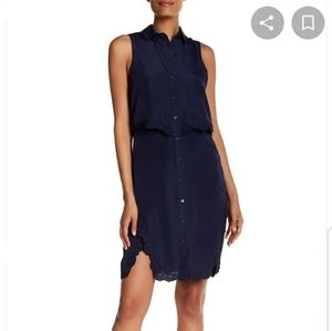 Parker overlay shirt dress Size M